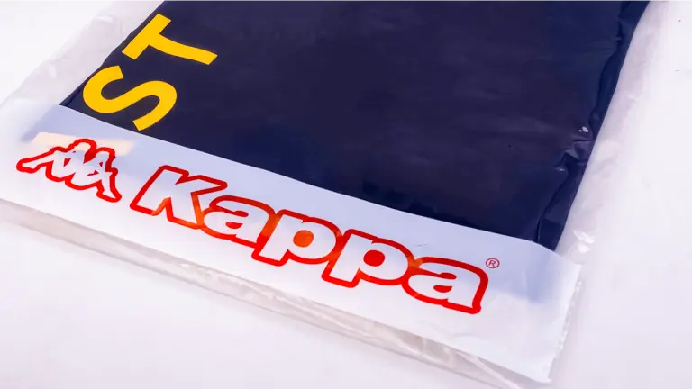 Sacchetto per il confezionamento di abbigliamento personalizzato "Robe di Kappa" - PG Plast